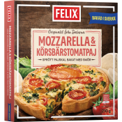 Paj med mozzarella & körsbärstomat 210g Felix.