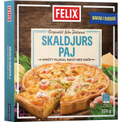 Skaldjurspaj Fryst 220g Felix.
