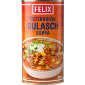Gulaschsoppa 560g Felix.