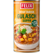 Vegetarisk Gulaschsoppa 560g Felix.