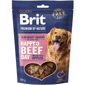 Hundsnacks Biff med Äpple 180g Brit Premium.