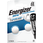 Knappcell 2016 2-p Energizer Ultimate.