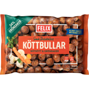 Deliköttbullar nötkött & grönsaker 420g Felix.