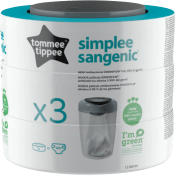 Blöjhinksrefill Simplee Sangenic 3-p Tomme Tippee.