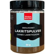 Lakritspulver Ekologiskt 50g Khoisan Gourmet.