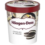Glass Cookies & cream 460ml Häagen Dazs.