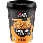 Nudlar i kopp Yakisoba Chicken 93g Mrs Chengs.