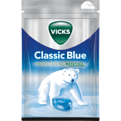 Halstablett Blue Extra Strong 72g Vicks.
