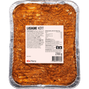 Lasagne Kött 2,7kg ICA Meny.