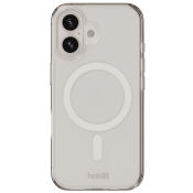 Skal magnet iPhone 16 Transparent.