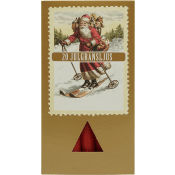 Julgransljus röd 20p.