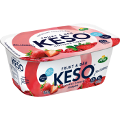 Cottage Cheese Frukt & Bär Jordgubb Laktosfri 1,3% 150g Keso.
