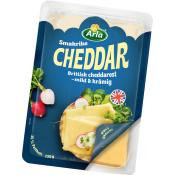 Cheddar ost skivad 150g Arla.