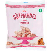 Sötmandel 200g ICA.