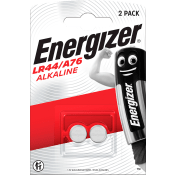 Knappcellsbatteri LR44/A76 2-p Energizer.