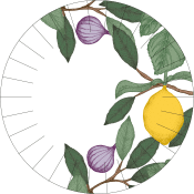 Assiett Limone 18cm 12-p ICA.