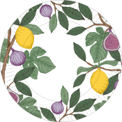 Tallrik Limone 26cm 12-p ICA.