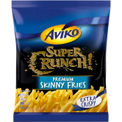 Super crunch skinny fries 600g Aviko.