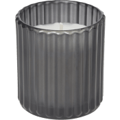 Fylld ljuslykta Dusty svart.