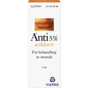 Kräm Mot Munsår 2g Anti.