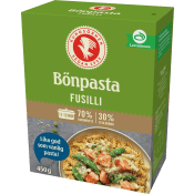 Bönpasta Fusilli 450g Kungsörnen.
