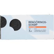 Rengöringssvamp med slipmedel 3-p ICA.