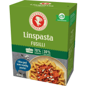 Linspasta Fusilli 450g Kungsörnen.