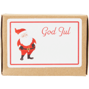 Juletiketter Claus 50 st.