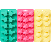 Iskuber Figurer blandade färger 1-p ICA.