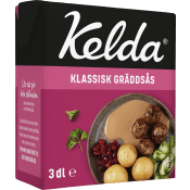 Gräddsås Klassisk 3dl Kelda.