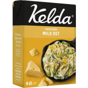 Pastasås Mild Ost 4dl Kelda.
