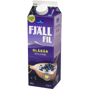 Fil Blåbär 3,7% 1l Fjällfil.