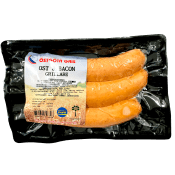Korv Ost & Bacon Grillare 330g Östgötagris.