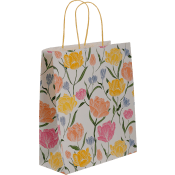 Presentpåse Tulpan 26x31cm.
