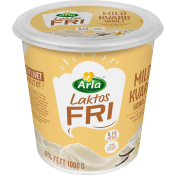 Kvarg Vanilj Mild Laktosfri 0,2% 1000g Arla®.
