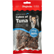 Hundsnacks Kuber av tonfisk 80g Dogman.