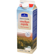Mellanmjölk Ekologisk 1,5% 1000ml KRAV Norrmejerier.