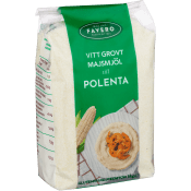 Majsmjöl vitt grovt 1kg Favero.
