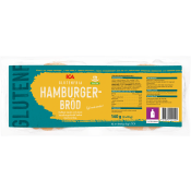 Hamburgerbröd Glutenfritt 2-p 70g ICA.
