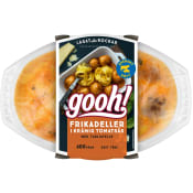 Färdigmat Frikadeller i tomatsås med Pasta 400g Gooh.