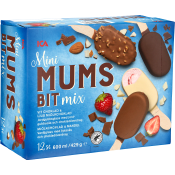 Glass Minimumsbit Jordgubb choklad & mandel 12-p ICA.