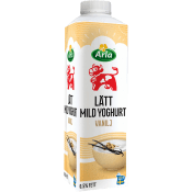 Lättyoghurt Mild Vanilj 0,5% 1000g Arla Ko®.
