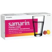 Naturläkemedel Fruktsalt Persika & Citron 18-p Samarin.