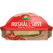 Hushållsost mild 26% ca 500g Arla.