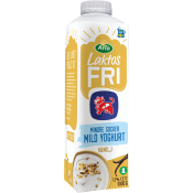 Vaniljyoghurt Mild Lättsockrad Laktosfri 1,3% 1000g Arla Ko®.