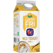 Vaniljyoghurt Mild 1,3% Laktosfri 1500g Arla Ko®.