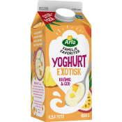 Fruktyoghurt Exotisk Familjefavoriter 0,5% 1500g Arla®.