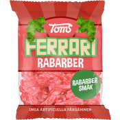 Godis Ferrari Rabarber 120g Toms.