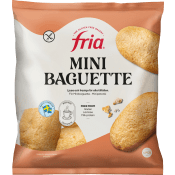 Minibaguette Glutenfri Mjölkfri Fryst 240g Fria.