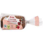 Lingon & Tranbärbröd Glutenfri Fryst 500g Fria.